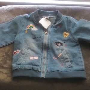 Baby girl denim jacket